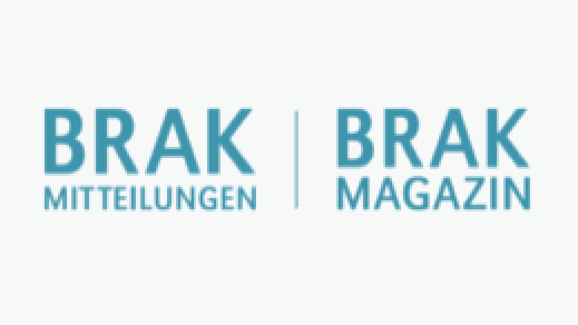 Logo Website BRAK-Mitteilungen und BRAK-Magazin